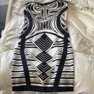 banded mini dress!